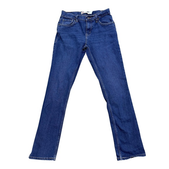Levis 511 Jeans Boys 18 Regular 29x31 Blue Slim Fit Performance Stretch Denim - Picture 1 of 7